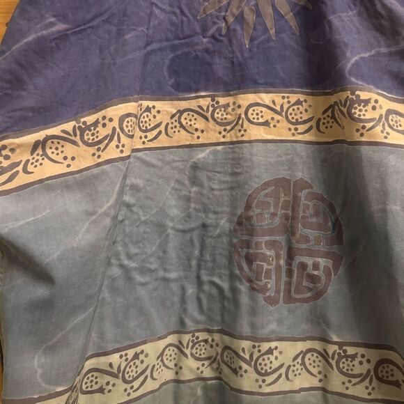 Vintage Dailey Planet Size XL Sun Kimono Style Coin Button Lightweight Jacket - Picture 11 of 12